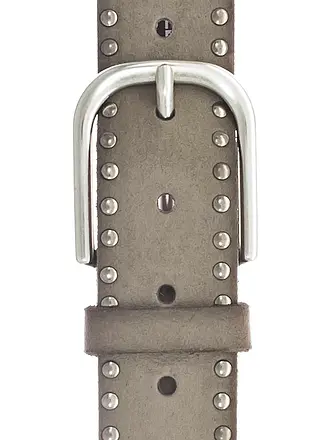 VANZETTI | Ceinture en cuir | hellgrau